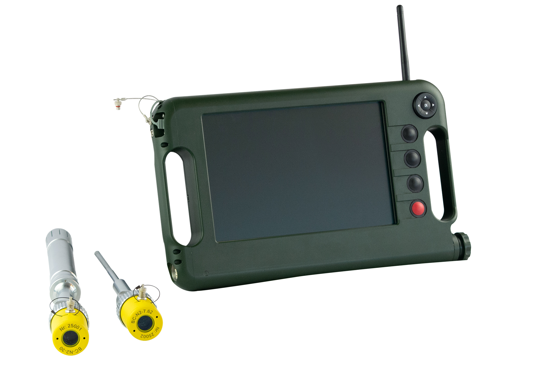 ZESTAW BC-Z2 zestaw przeznaczony do usprawnienia procesu zgrywania i sprawdzania nastaw zerowych armaty czolgowej Etronika Sp z o.o.